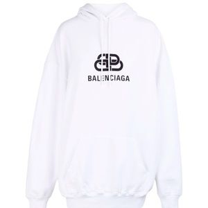 BALENCIAGA White BB Sweater! BNWT!